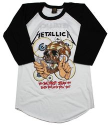 Metallica The shortes straw has been pulled for you baseballshirt