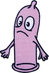 Pink condom