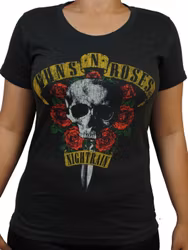 Guns n roses Night train Girlie t-shirt