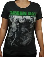 Green day Girlie t-shirt