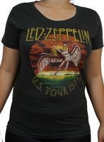 Led zeppelin 1975 Girlie t-shirt