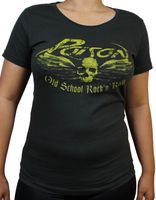 Poison Old school rock n roll Girlie t-shirt