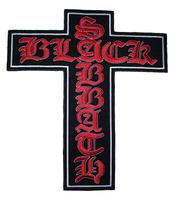 Black sabbath cross XL