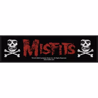 Misfits Super Strip Patch: Cross Bones