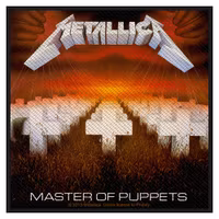 Metallica Standard Patch: Master of Puppets