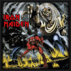 Iron Maiden Standard Patch: Number of the Beast