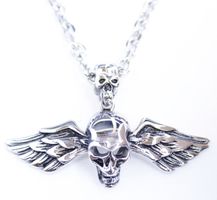 Halsband Skull/wings