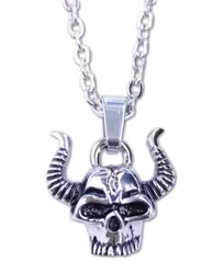 Halsband Skull/horns