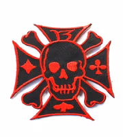 Skull 13 röd
