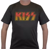 Kiss logo T-shirt