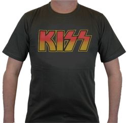 Kiss logo T-shirt