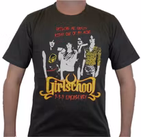 Girlschool T-shirt