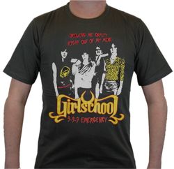 Girlschool T-shirt