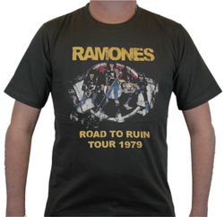 Ramones Road to ruin tour 1979 T-shirt