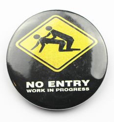 Pin No entry work in progress