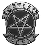 Mötley crue pentagram pin