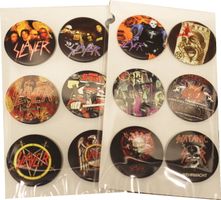 Slayer 6-pack badge