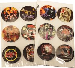 Slayer 6-pack badge