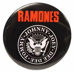 Ramones logo XL badge