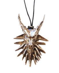 Necklace satanic goat