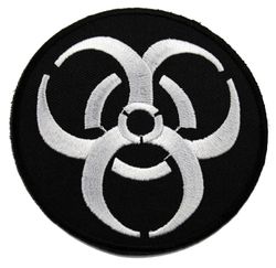 Biohazard svart/vit