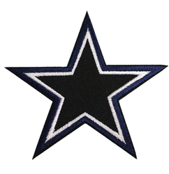 Black/blue star