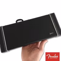 FENDER™ Miniature Black Guitar Case with Diecast Logo