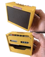 Miniature 1959 Fender Tweed Twin Ornamental Amp Model