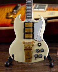 Gibson 1964 SG Custom White Mini Guitar Model