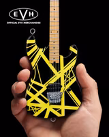 EVH Black & Yellow VH2 "Bumblebee" Eddie Van Halen Mini Guitar Replica Collectible
