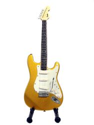 Fender Stratocaster White pickguard Gold