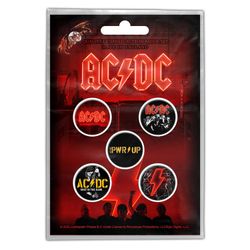 AC/DC ‘PWR UP’ 5-pack badge