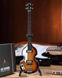Paul McCartney Original Violin Bass Miniature Guitar Replica - Fab Four