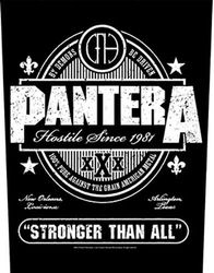 Pantera Back Patch: Stronger Than All