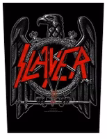 Slayer Back Patch: Black Eagle