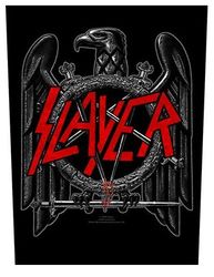 Slayer Back Patch: Black Eagle
