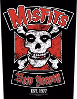 Misfits Backpatch Biker