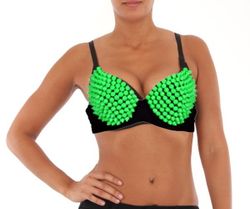 Rivet bra green