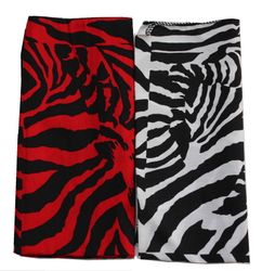 Bandana zebra patterned