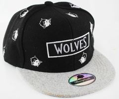 Cap WOLVES Black/grey