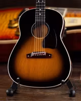 Gibson J-45 Vintage Sunburst 1:4 Scale Mini Guitar Model