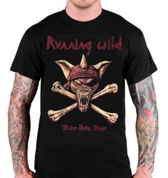 RUNNING WILD - UNDER JOLLY ROGER T-Shirt