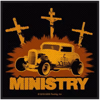MINISTRY - Jesus built my hotrod patch