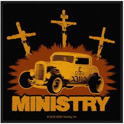 MINISTRY - Jesus built my hotrod patch