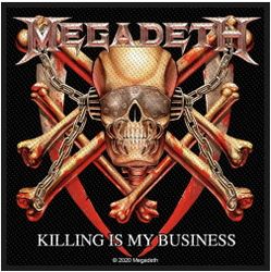 MEGADETH - KILLING IS MY BUSINESS patch