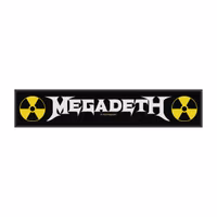 MEGADETH - LOGO strip patch