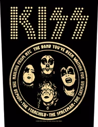 KISS - HAILING FROM NYC Back Patch