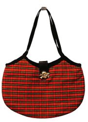 Axel/handväska Scotchrutig
