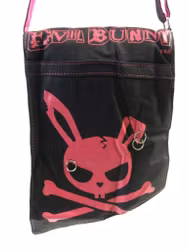 Axelväska Evil bunny pink