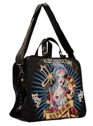 Shoulder/handbag Kustom kulture Black